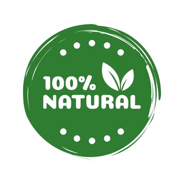 100% natural